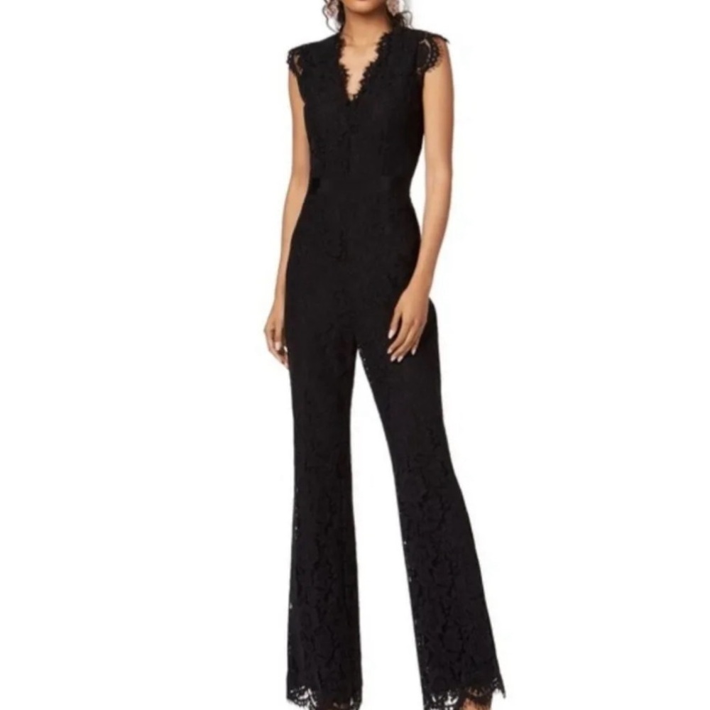 Like new Rachel Zoe Reesa lace jumpsuit